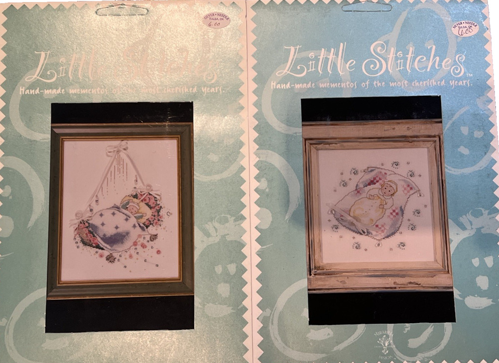 Vintage Mirabilia Little Cross Stitches Rosebud Lullaby Grandma Quilt Chart